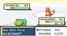 une photo d'Ã©cran de Pokemon Vert Feuille sur Nintendo Game Boy Advance